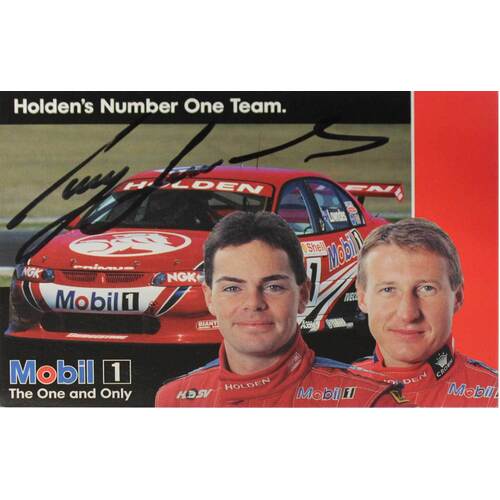 Signed Craig Lowndes / Mark Skaife Postcard
