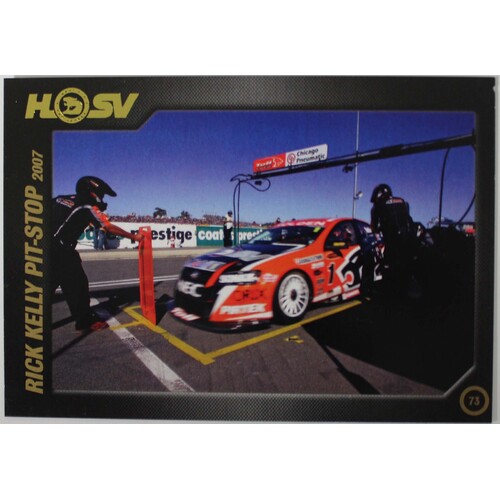 HSV 20th Anniversary Card 87 - 07 No.73