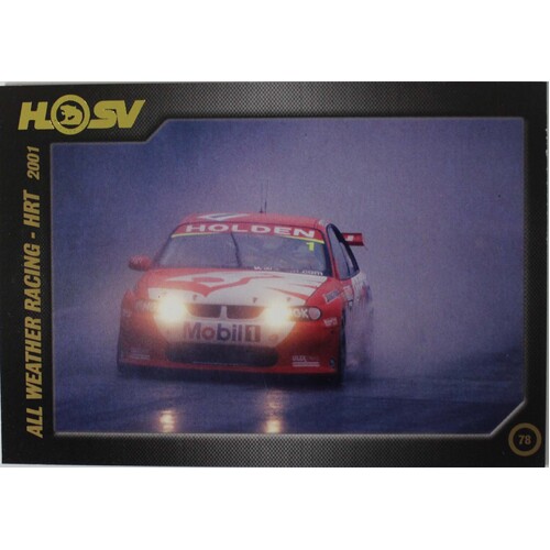 HSV 20th Anniversary Card 87 - 07 No.78