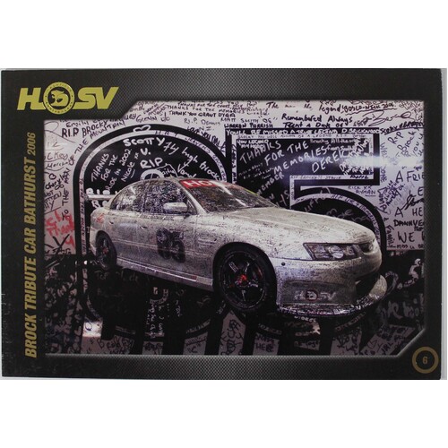 HSV 20th Anniversary Card 87 - 07 No.6