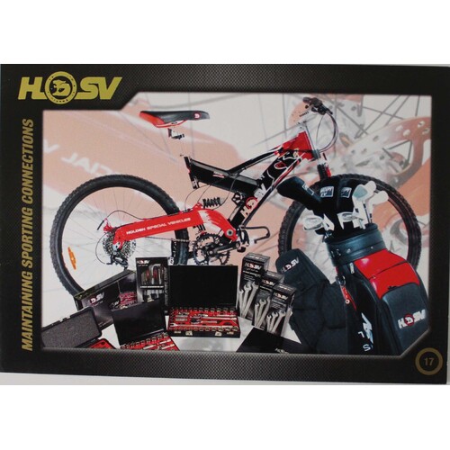 HSV 20th Anniversary Card 87 - 07 No.17