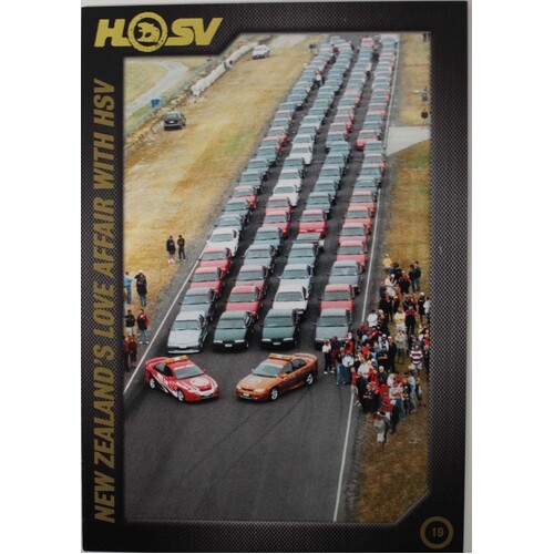 HSV 20th Anniversary Card 87 - 07 No.19