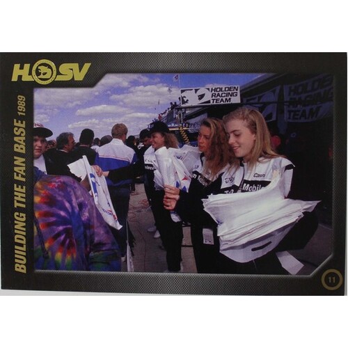 HSV 20th Anniversary Card 87 - 07 No.11