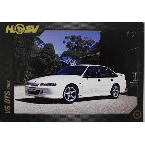 HSV 20th Anniversary Card 87 - 07 No.59