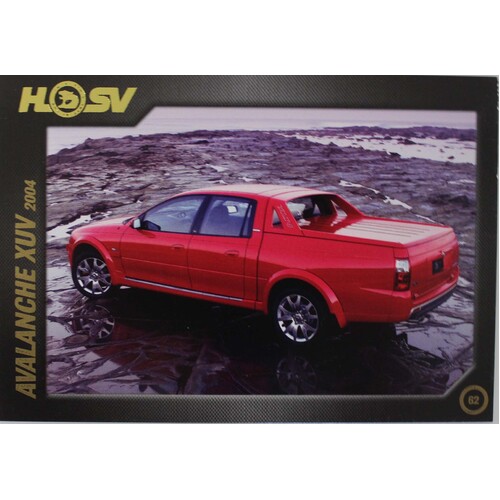HSV 20th Anniversary Card 87 - 07 No.62
