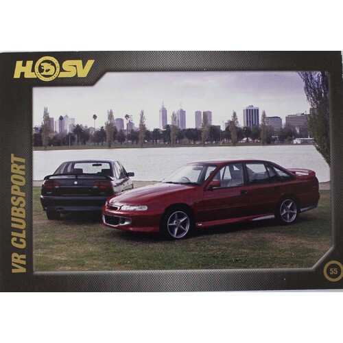 HSV 20th Anniversary Card 87 - 07 No.55