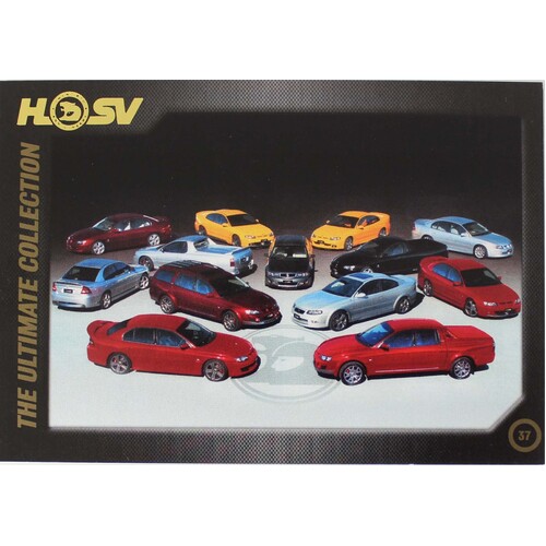 HSV 20th Anniversary Card 87 - 07 No.37