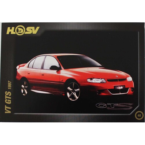 HSV 20th Anniversary Card 87 - 07 No.48