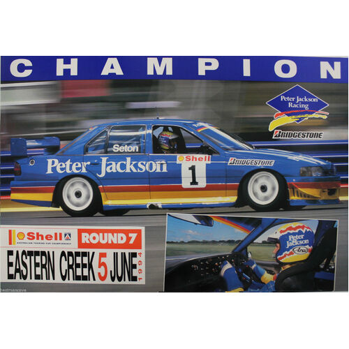 Glenn Seton Ford EB Falcon Poster