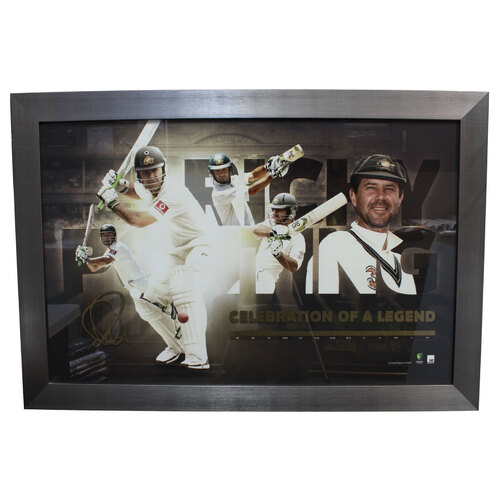 Ricky Ponting Framed Poster