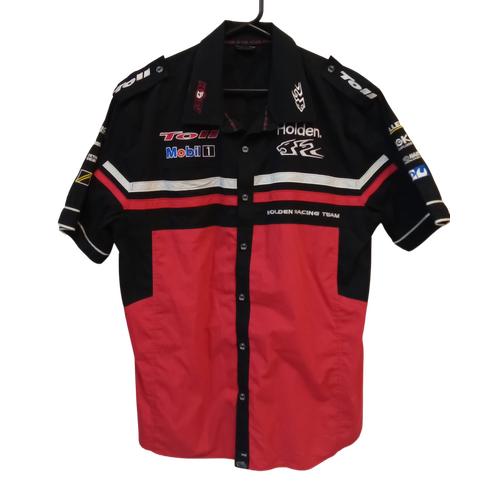2010 HRT Holden Racing Team Pit Shirt New Signed Tander Davison