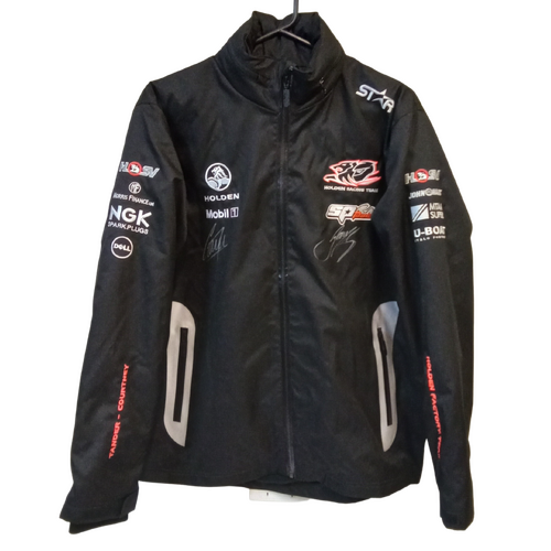 HRT Jacket Holden Racing Team 2015 25th Ann. Size L Signed By Tander Courtney