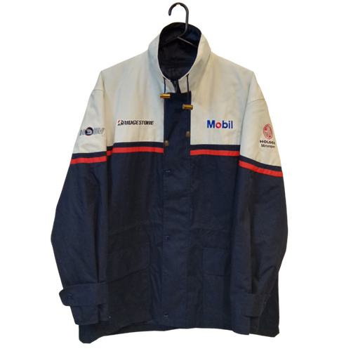 Holden Motorsport Jacket 1995 Mobil 1 Trial Signed Brock & Ordynski Size XL VR