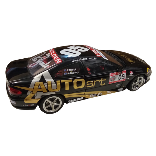 Autoart 1:18 CV8 Holden Monaro Diecast Peter Brock Targa Tasmania Signed 80460