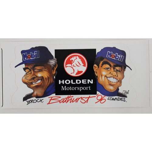 Peter Brock Craig Lowndes Sticker