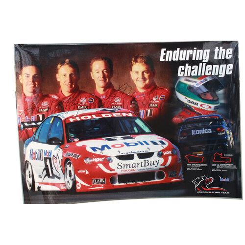 Signed HRT Lowndes / Skaife / Murphy / Noske Poster
