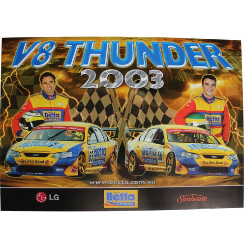 Ford Betta Electrical V8 Radisich Canto Poster