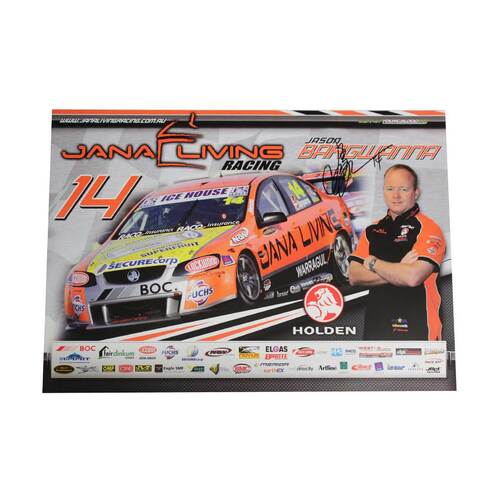 Holden Jana Living Jason Bargwanna Signed Poster
