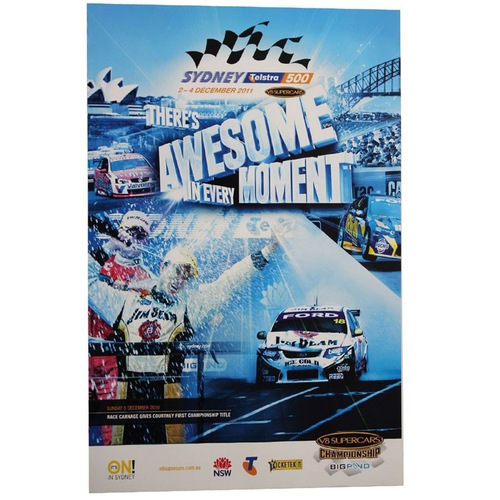 Sydney Telstra 500 2011 Promotional Poster