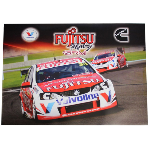 #33 #34 Caruso Holdsworth V8 Supercars Poster 