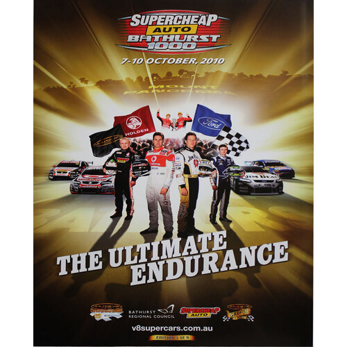 Bathurst The Ultimate Endurance Supercars Poster