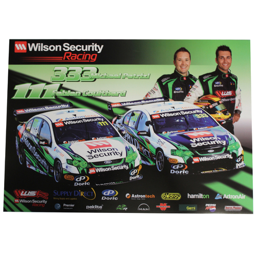Ford Michael Patrizi Fabian Coulthard Poster