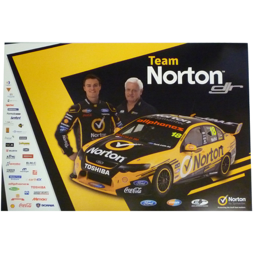 Ford Team Norton James Moffat Dick Johnson Poster