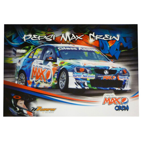 Holden Pepsi Max Greg Murphy Poster V8 Supercar