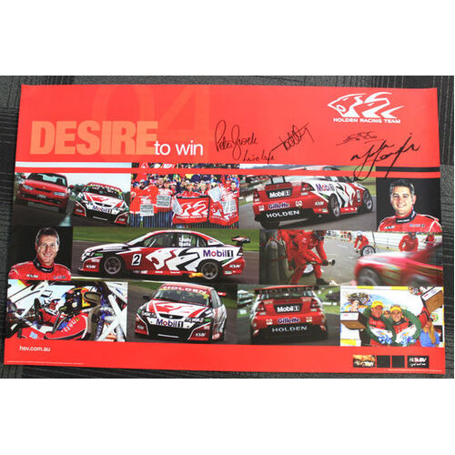 Mark Skiafe Signed Large Poster 