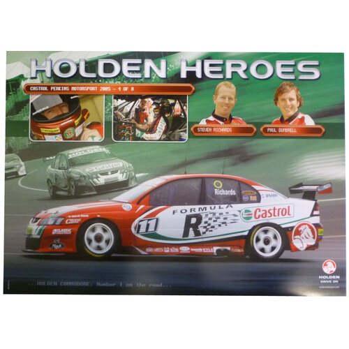 2005 Steven Richards Paul Dumbrell 4/8 Poster