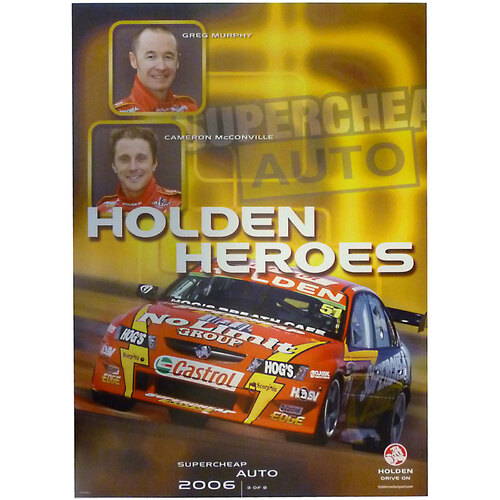 2006 Greg Murphy & Cameron McConville 3/8 Poster