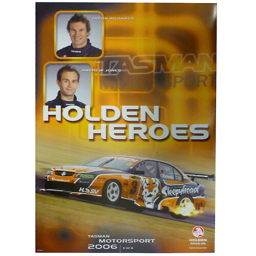 2006 Jason Richards & Andrew Jones 5/8 Poster