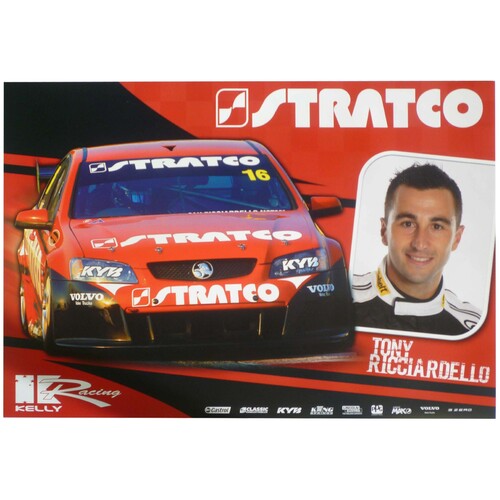 Holden Tony Ricciardello V8 Supercars Poster