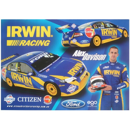 Ford Alex Davison V8 Supercars Poster Bathurst