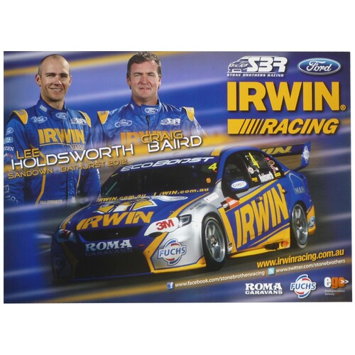 Lee Holdsworth Craig Baird V8 Supercars Poster