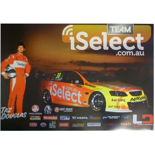 Holde Taz Douglas V8 Supercars Poster