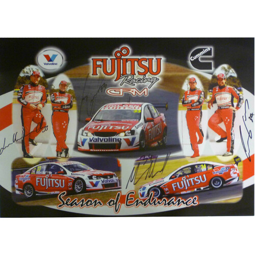 Marshall Caruso Ritter Holdsworth Signed Poster