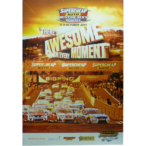 Bathurst 1000 Championship 2011 Awsome Poster