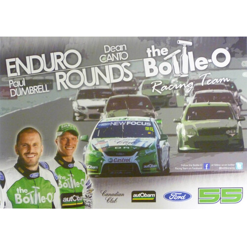 Ford Paul Dumbrell Dean Canto V8 Supercars Poster