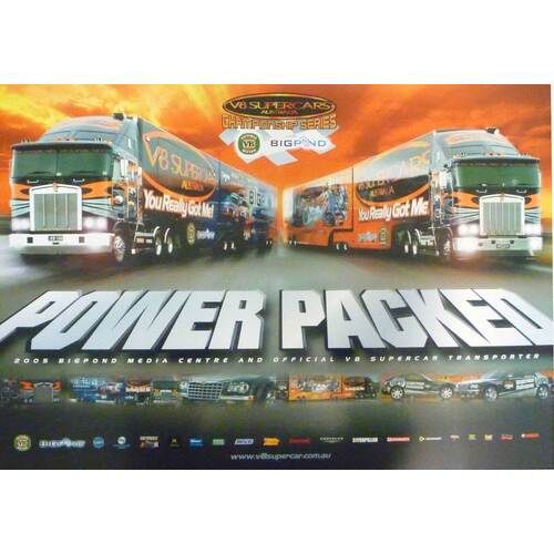 2005 V8 Supercars Champion Series Poster