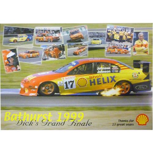 Bathurst 1999 Dick Johnson's Grand Finale Poster