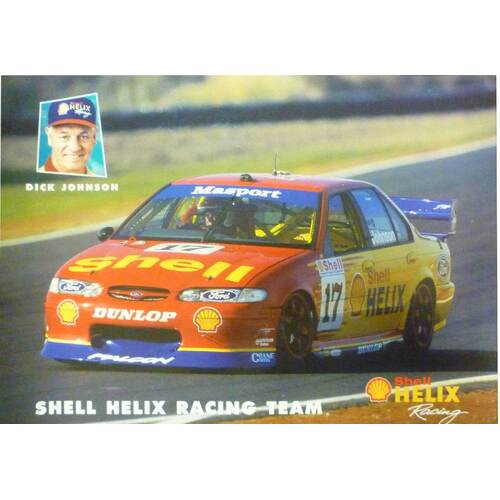 Ford Dick Steven Johnson V8 Supercars Poster