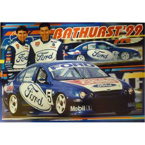 FPV Seton Crompton Bates Brabham Bathurst Poster