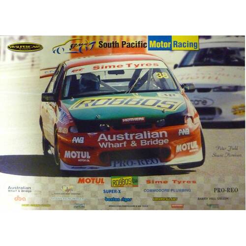 Holden Peter Field Shane Howison Supercars Poster