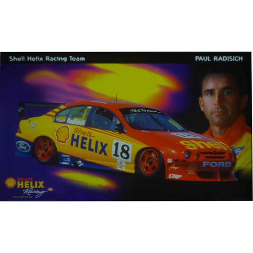 Ford Paul Radisich V8 Supercars Poster