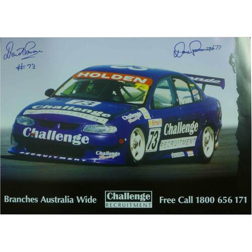 Signed David Parsons & Skippy Truckie Poster