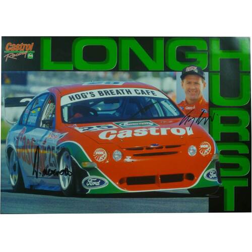 Ford Tony Longhurst Adam Marcow Signed Poster