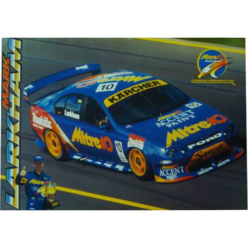 Ford Mark Larkham V8 Supercars Poster