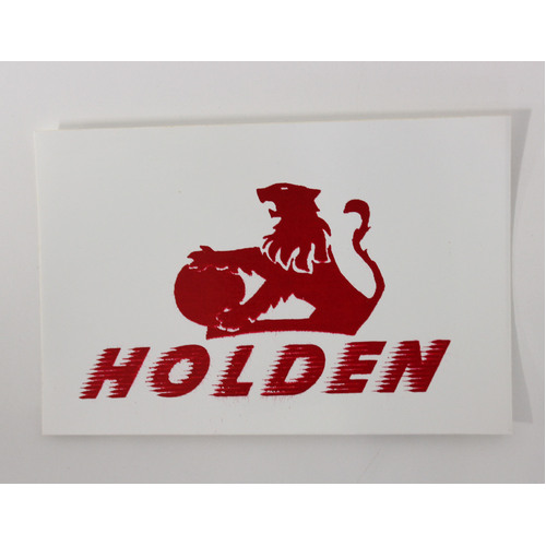 Lion Holden Logo Sticker