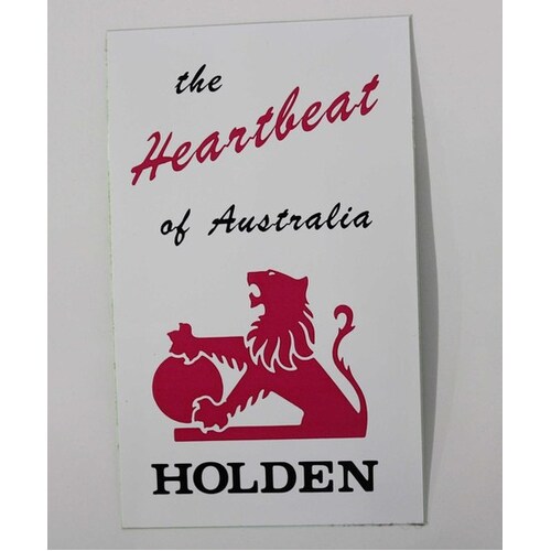 Lion Holden Logo Sticker